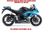 Preview: EV-R Blau für Suzuki GSX-R 600/750 2006-2007